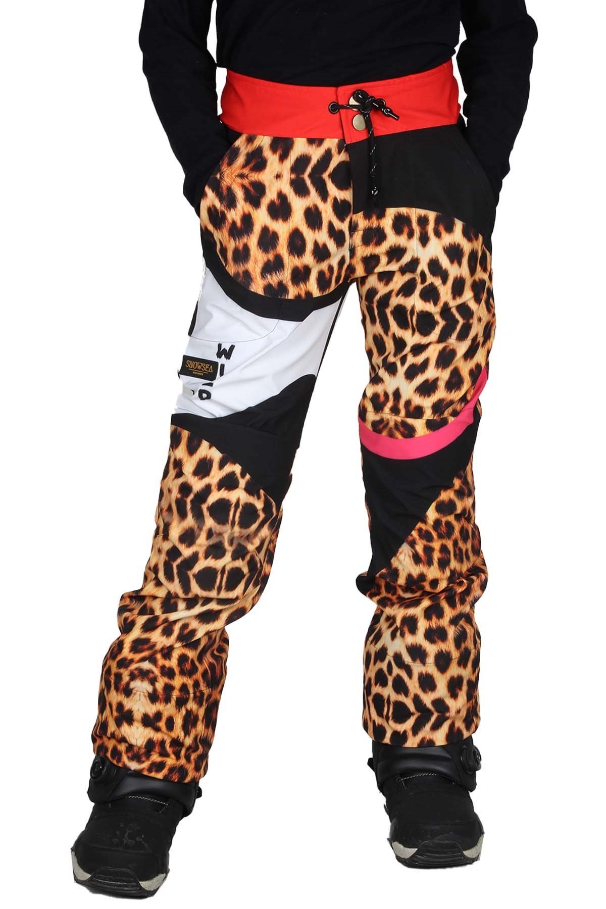 Kadın Kar Pantolonu, Snowsea Wild Tasarım SS7880-1 Snowboard ve Kayak Pantolonu