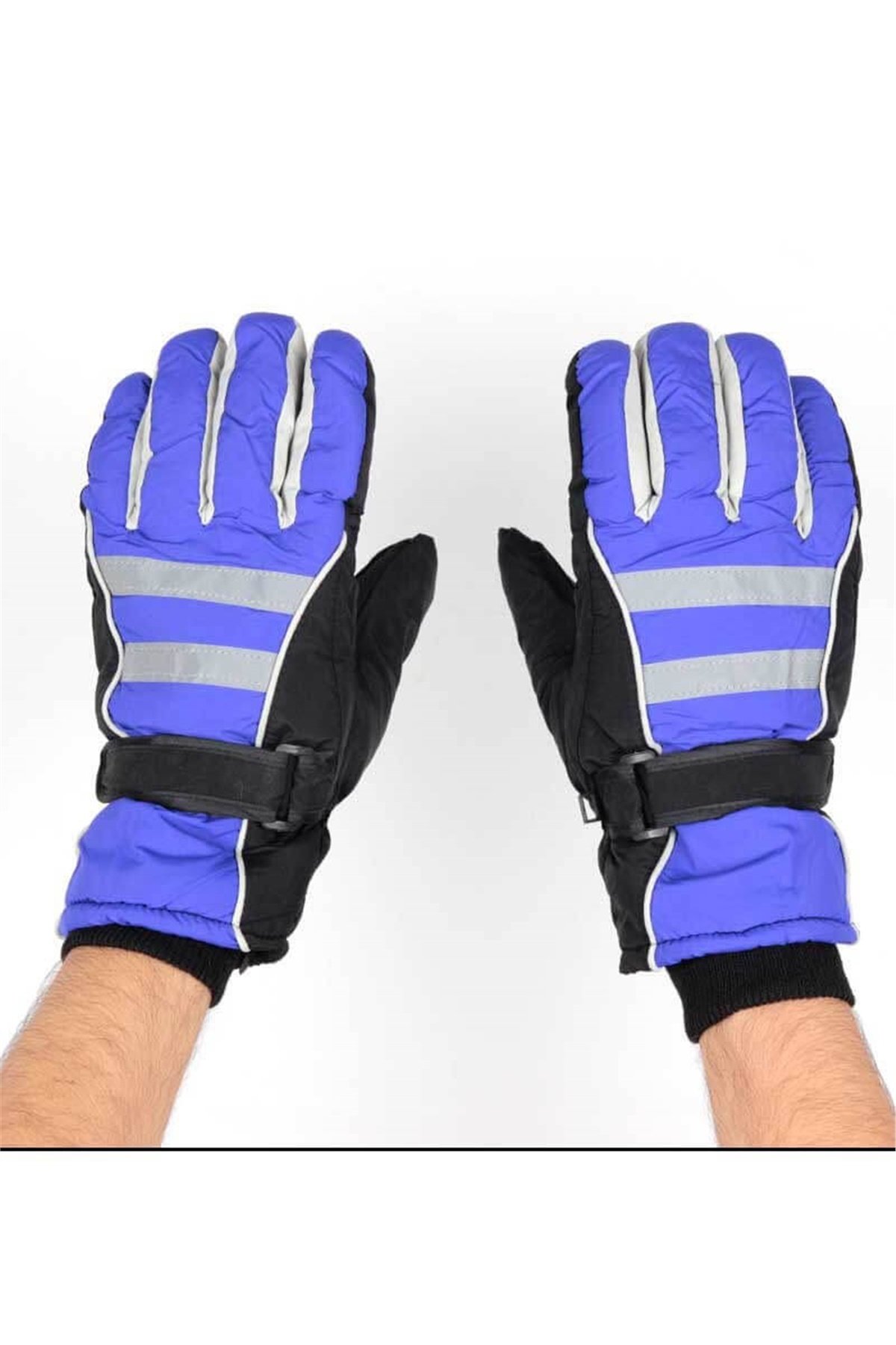 Kar Eldiveni, Suya Dayanıklı Kar Eldiveni Erkek KR-506 - Mavi