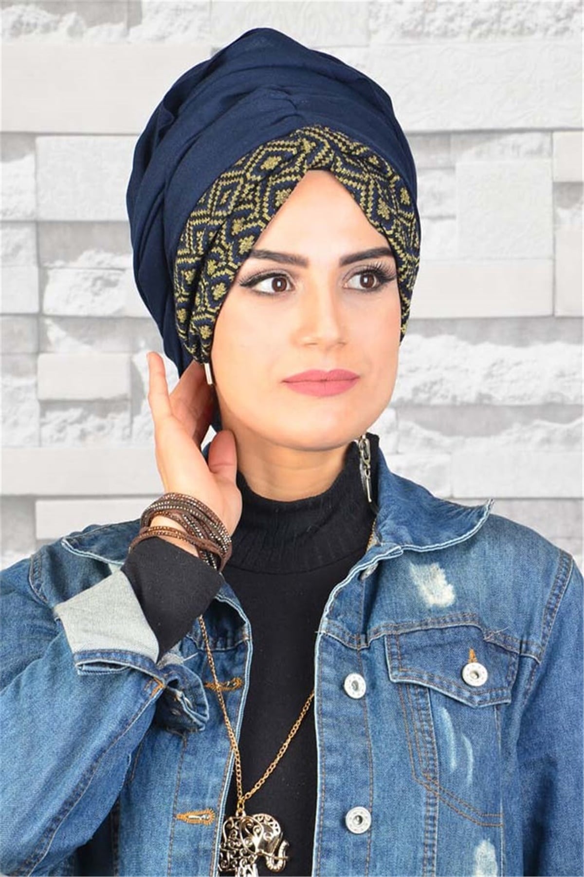 Koton Bandana Pratik Hazır Bone Şal BND044