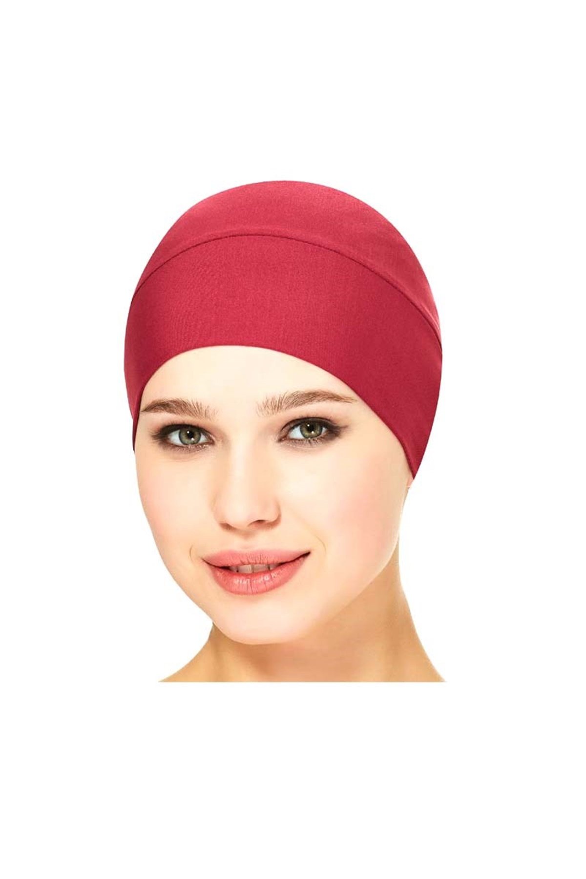 Likralı Kumaş Bone 164001 Mürdüm