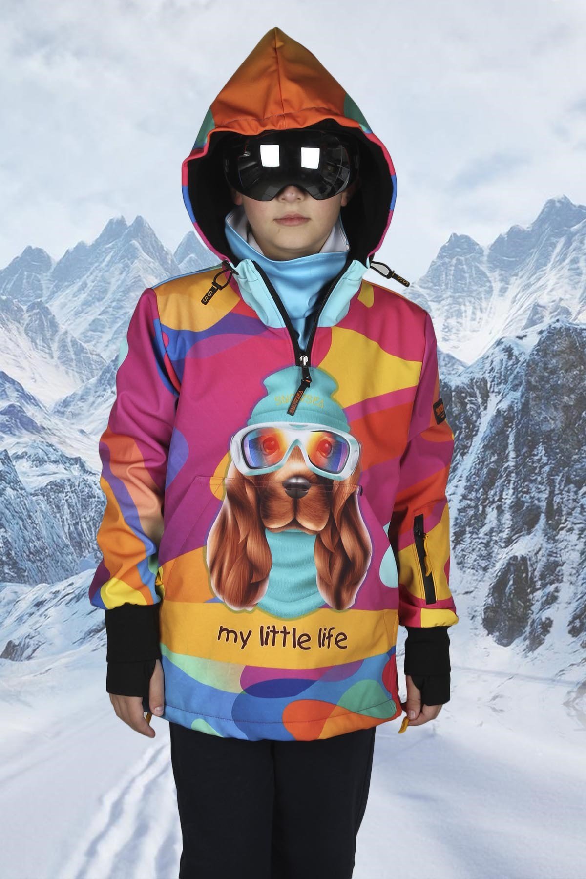 My Little Life Kız Çocuk Kayak Snowboard ve Kar Montu / Snowsea SS7752