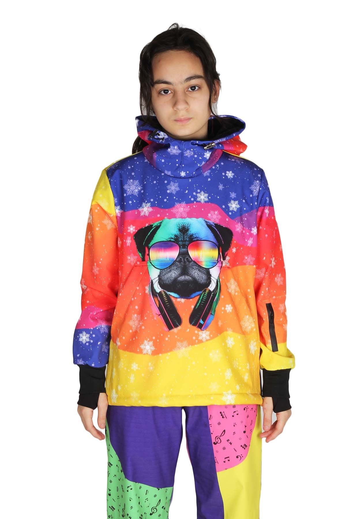 Pug Tasarım Çocuk Kayak ve Snowboard Montu Snowsea SS7747