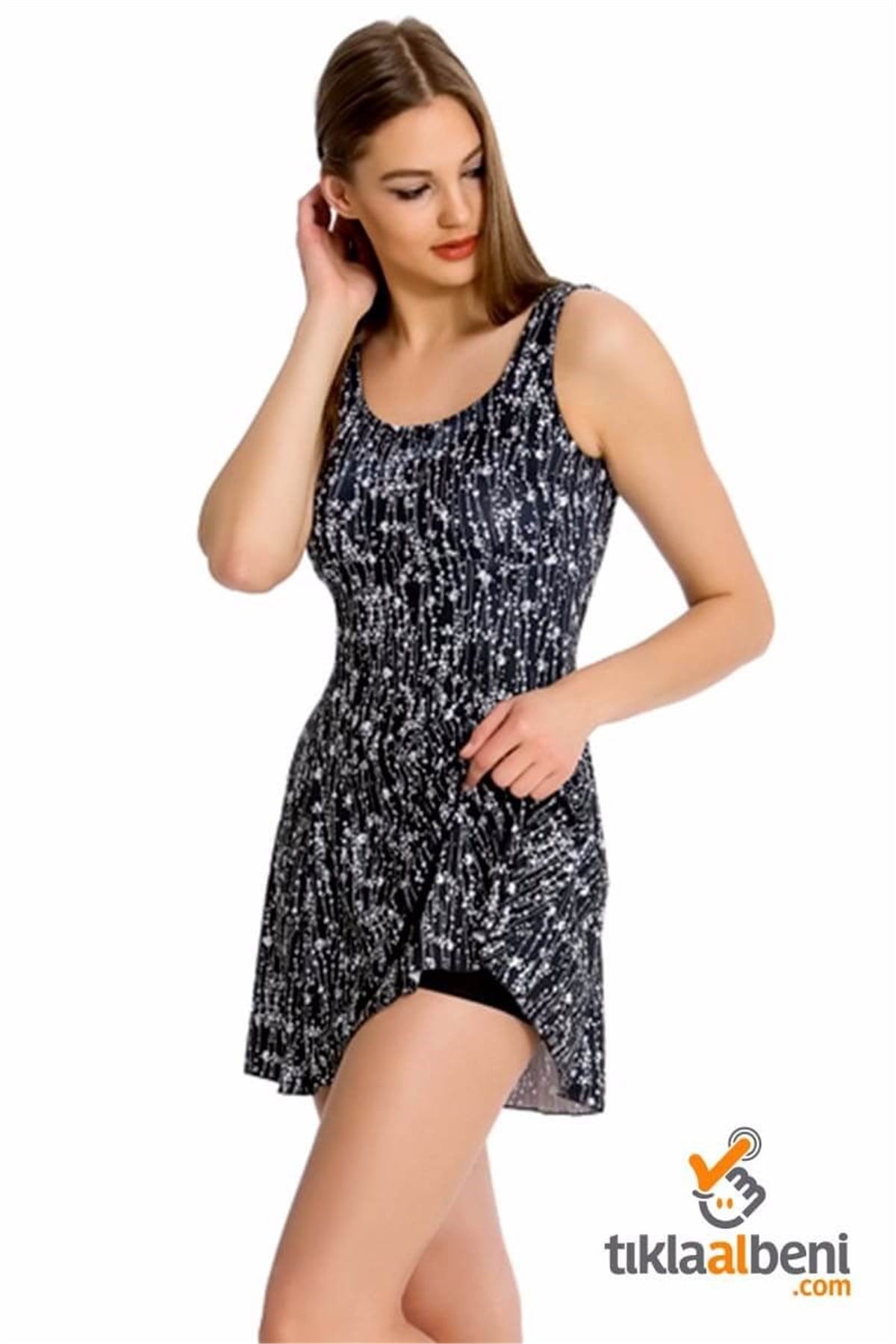 Sara Elbise Mayo Şortlu - Armes 7101