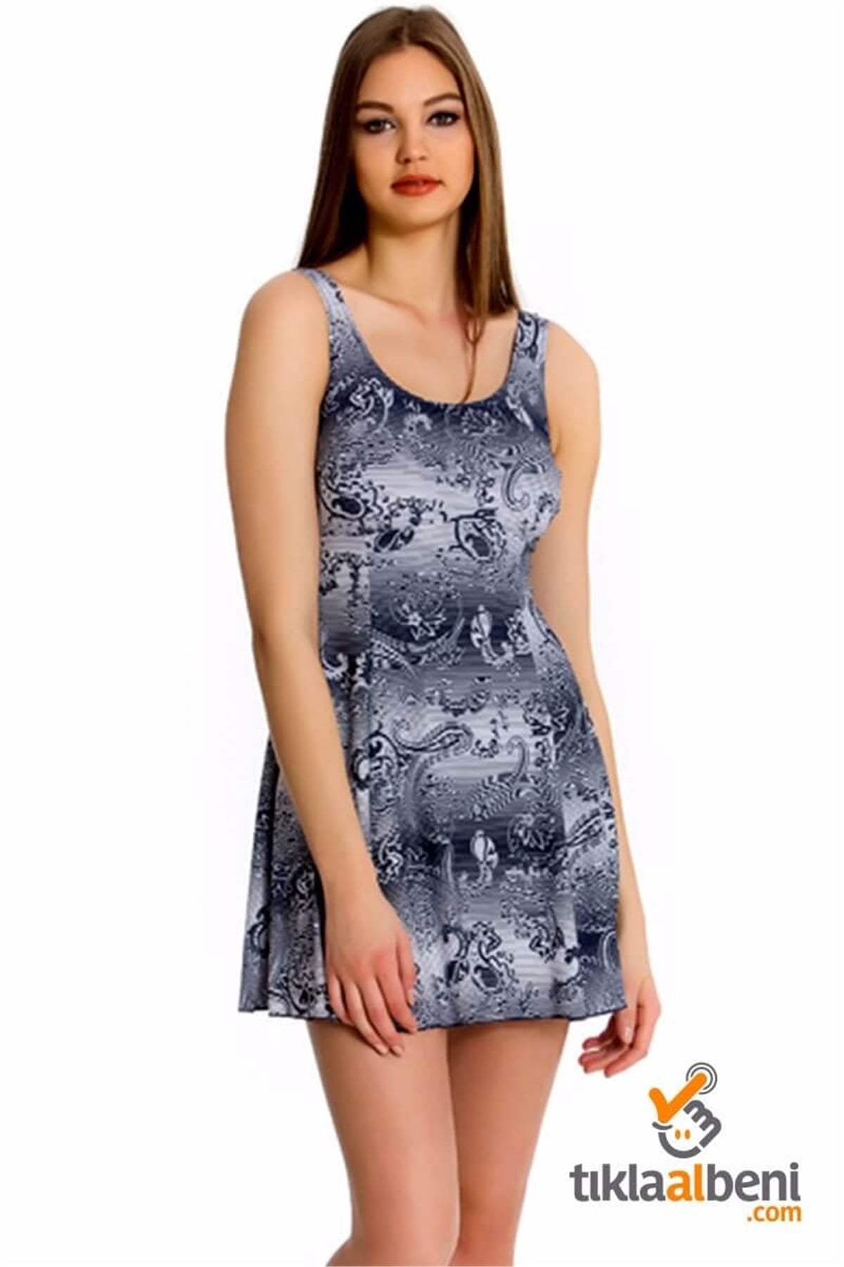 Sara Elbise Mayo Şortlu - 7101-713