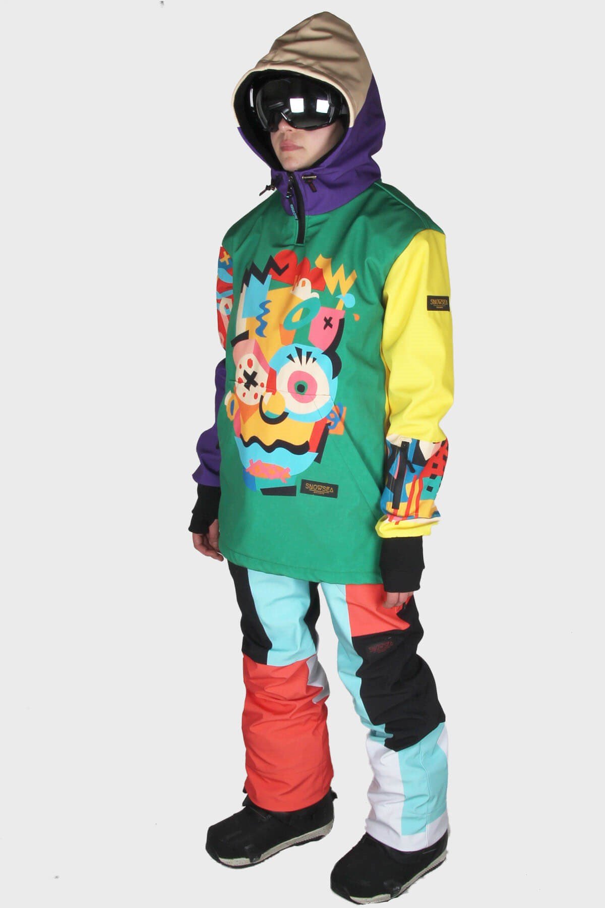 Snowsea Crazy Bart Kayak ve Snowboard, Kar Montu