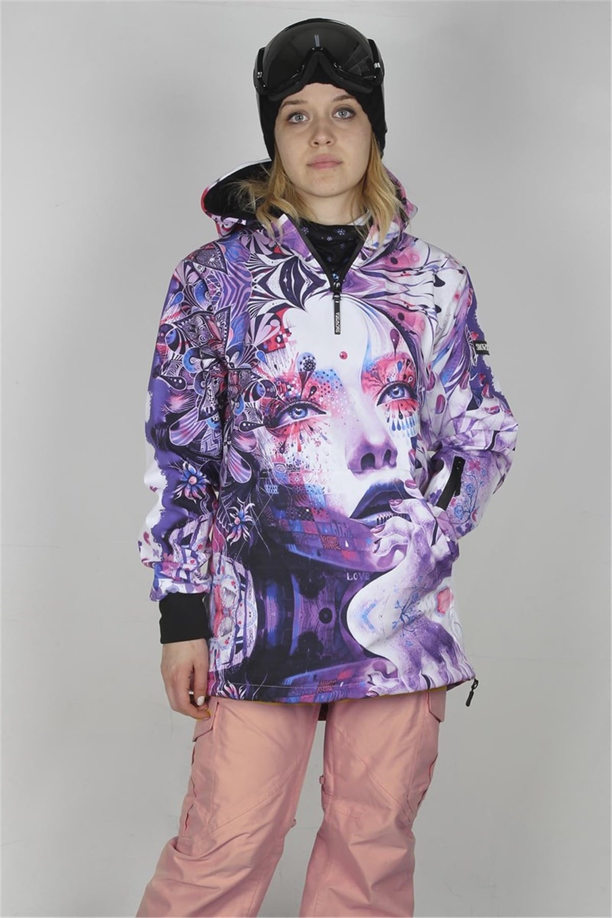 Snowsea Love Outdoor Kadın Mor Mont SS5571