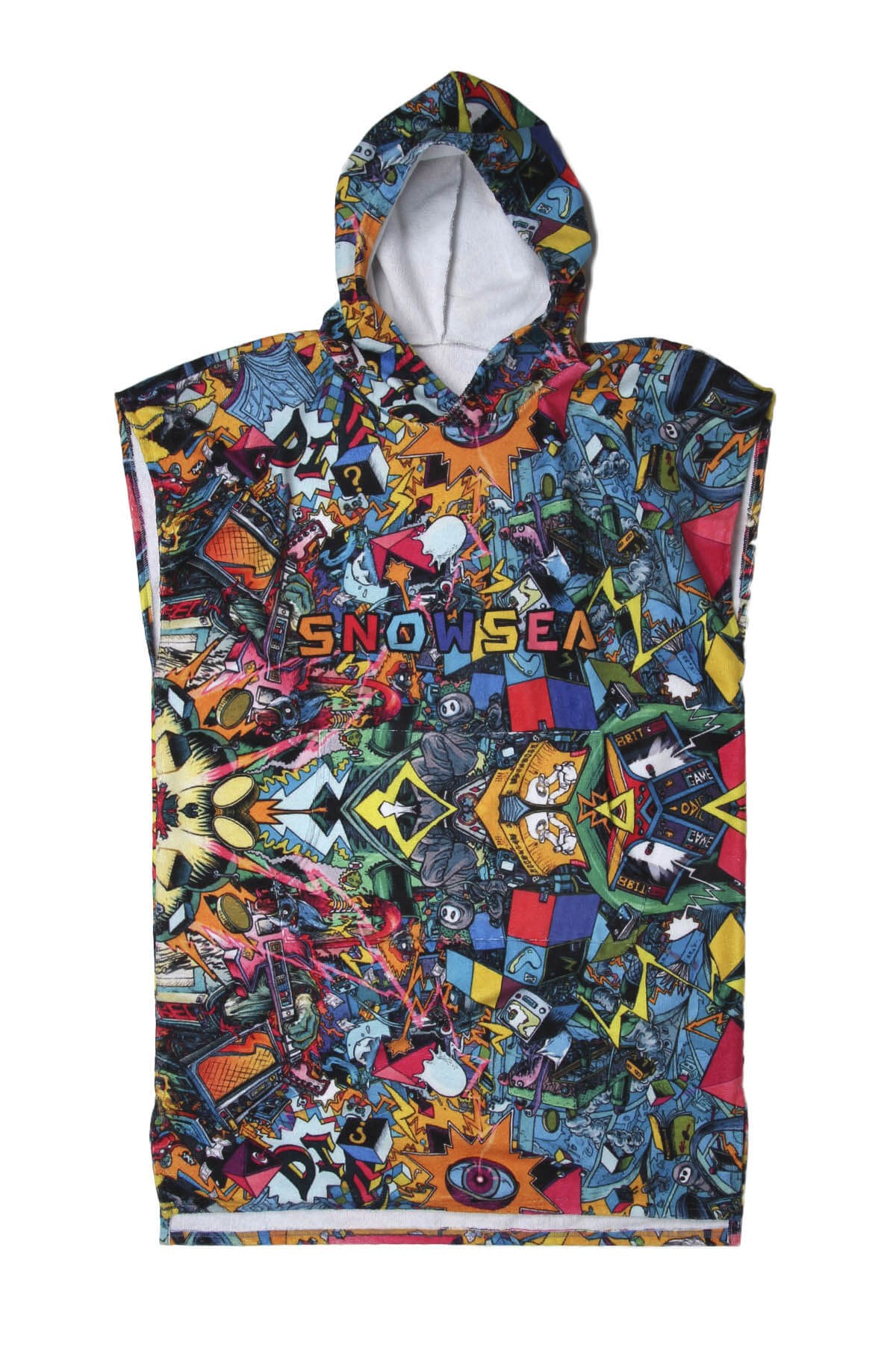 Snowsea Özel Tasarım Erkek Plaj Havlu Panço, Sörf Pançosu