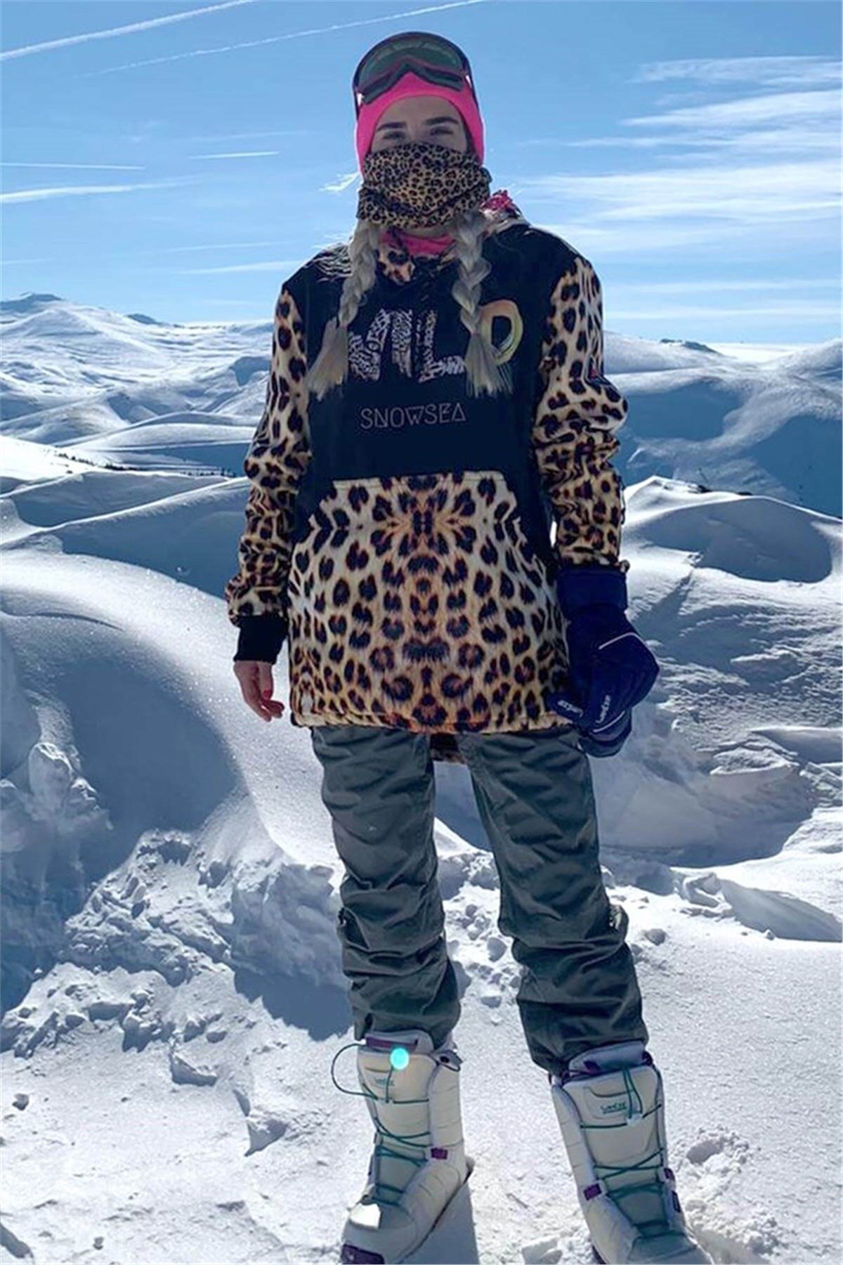 Snowsea SS7618-1 Wild Serisi Bayan Snowboard Montu