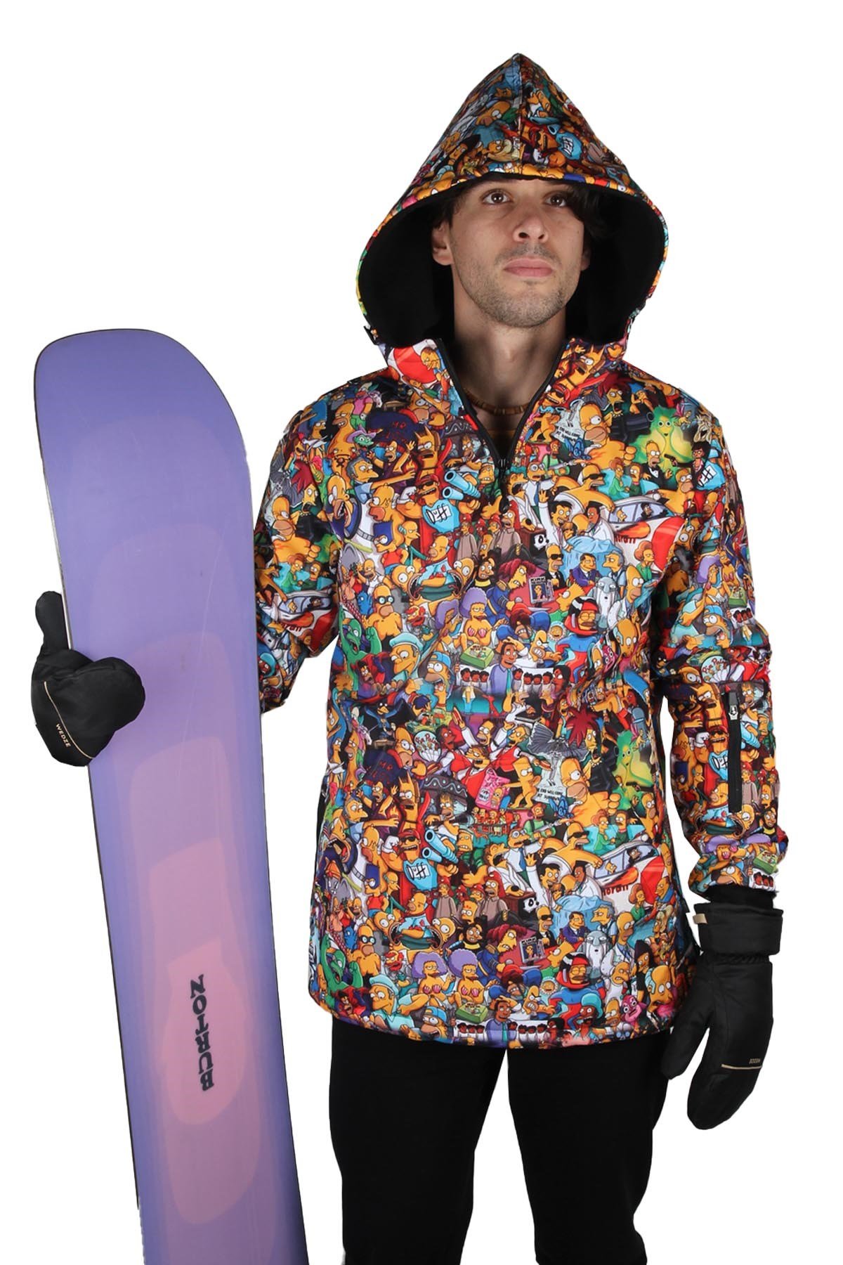 Snowsea SS7885 Simpsons Snowboard ve Kayak Montu