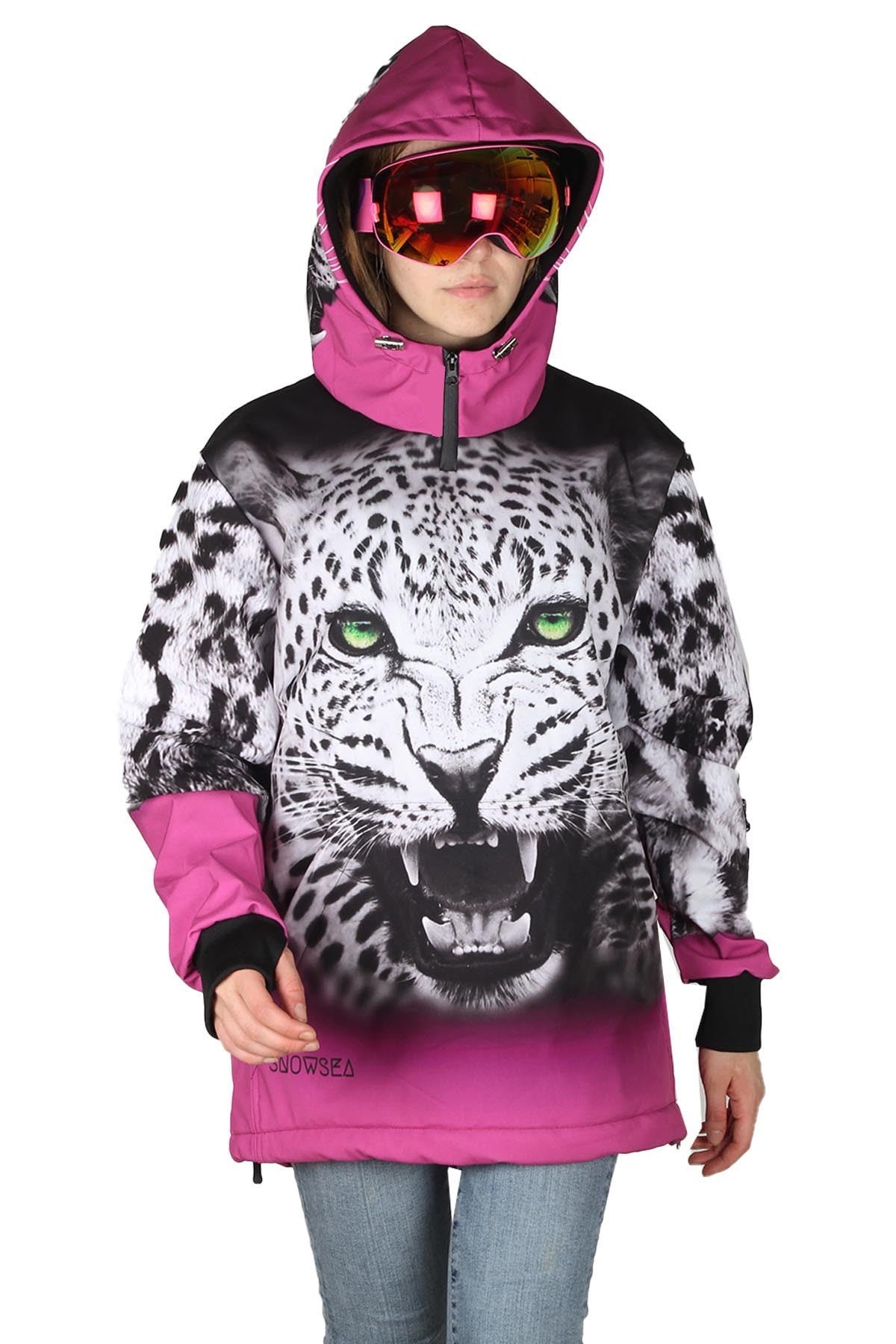 Snowsea SS7903 White Tiger Pembe Snowboard Montu, Kadın Kayak Montu