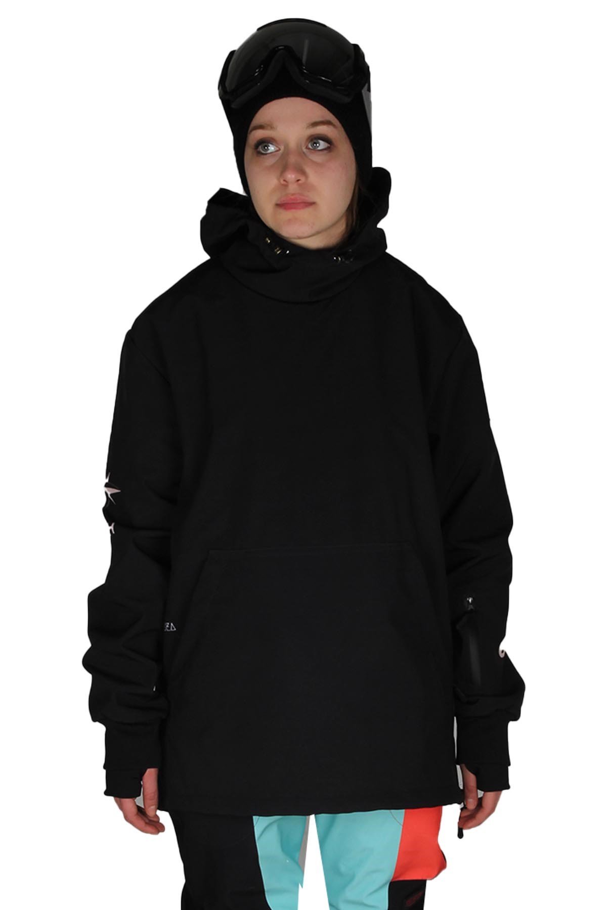 Snowsea SS7908 Siyah Snowboard Montu, Kadın Kayak Montu