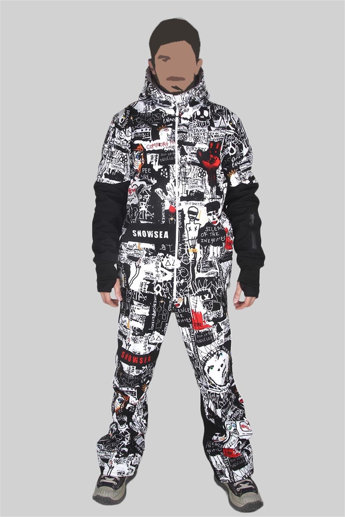 Snowsea SS797 İçimde Ölen Biri Var Snowboard ve Kayak Mont & Pantolon Takımı