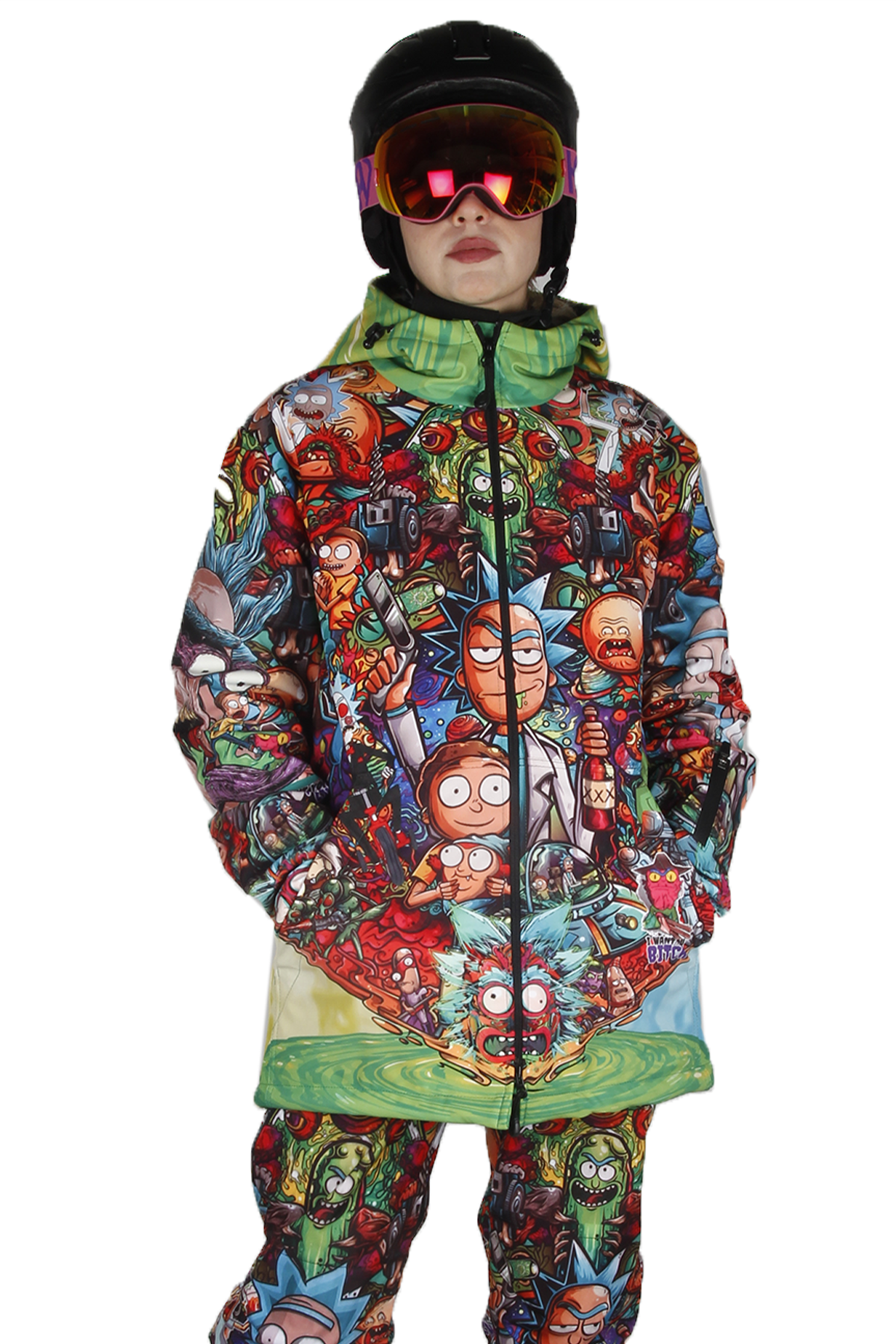 Snowsea SS9014 Çılgın Tasarım Snowboard ve Kayak Montu