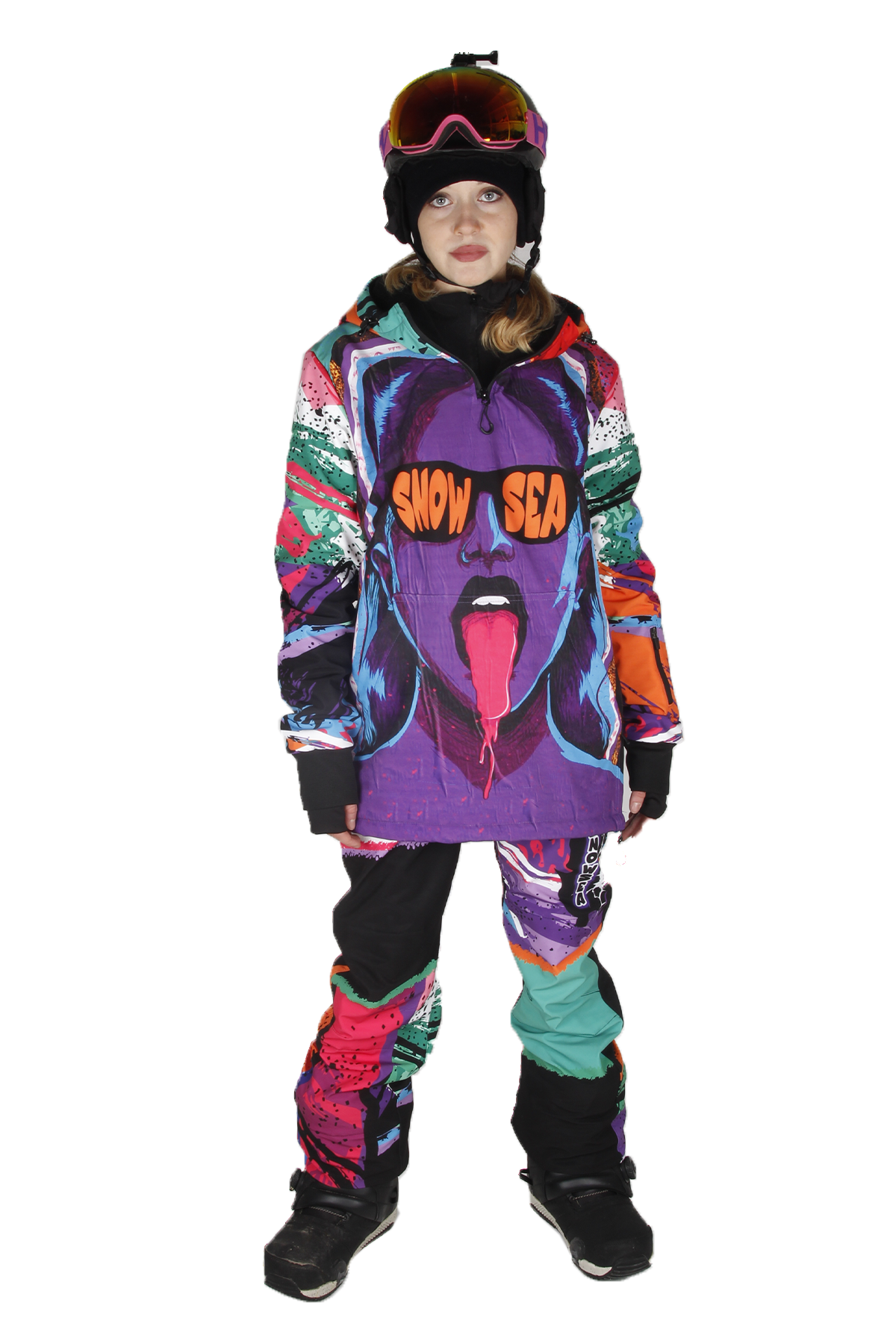 Snowsea SS9017-1 Fame Snowboard Mont & Pantolon Takım