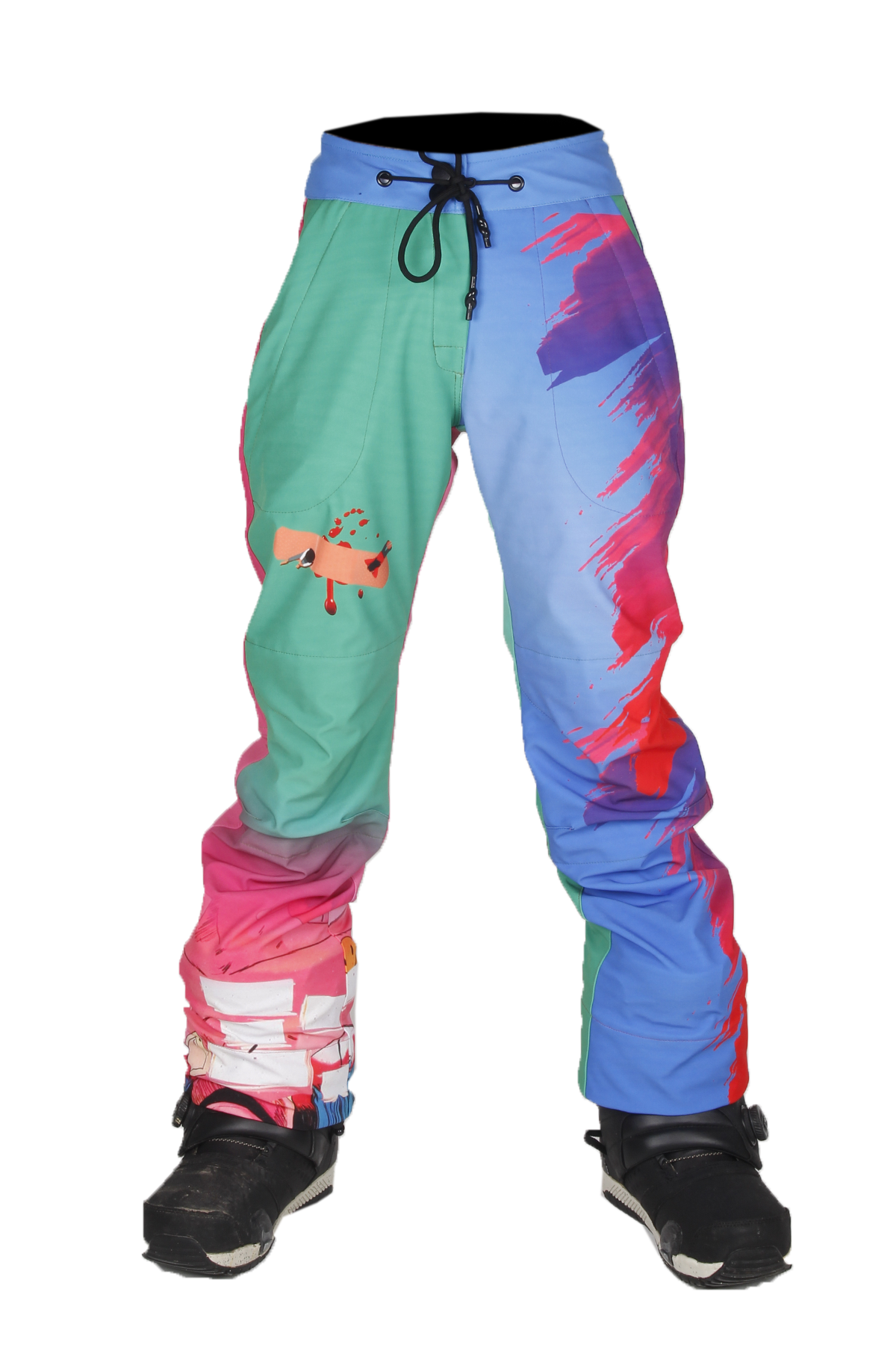 Snowsea SS9021-1 My Life Corolful Snowboard Pantolonu