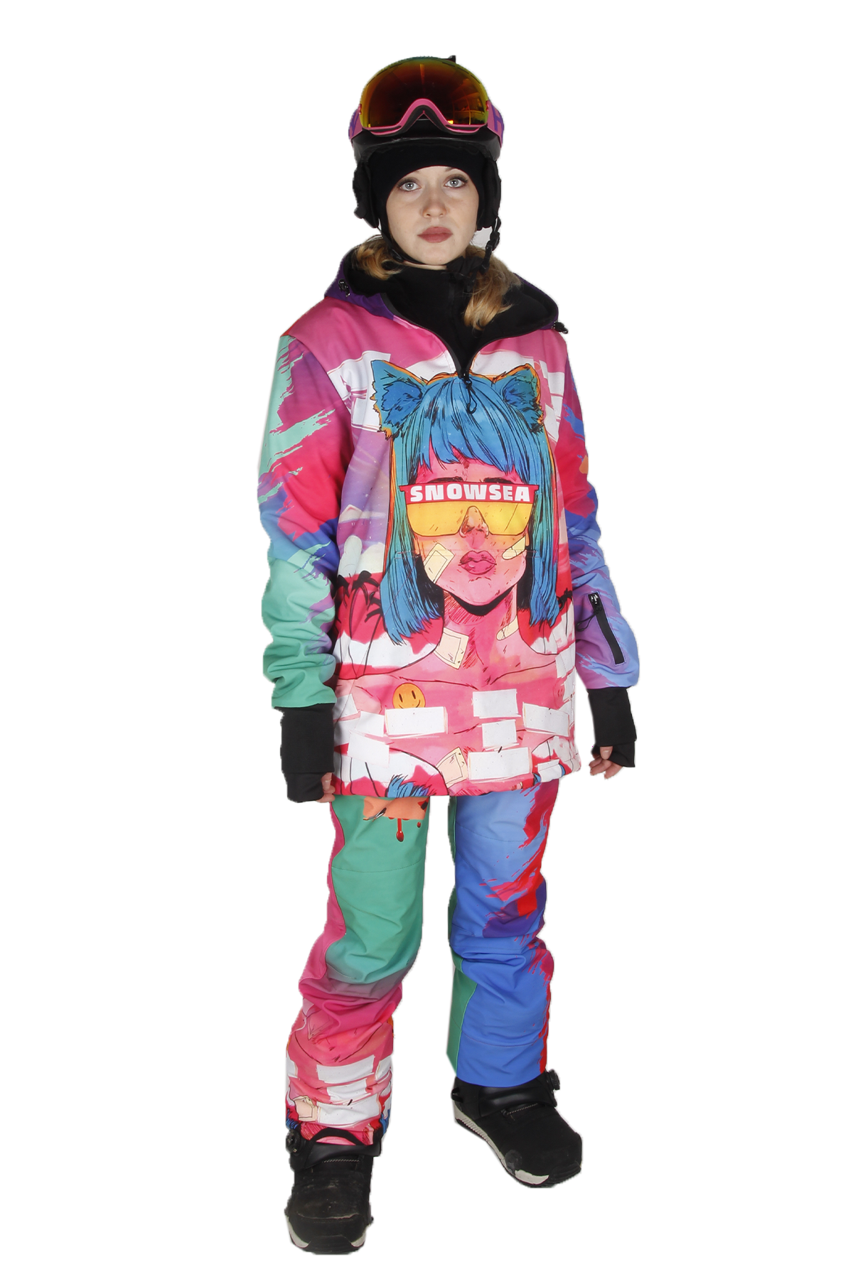 Snowsea SS9021 My Life Snowboard Mont & Pantolon Takım