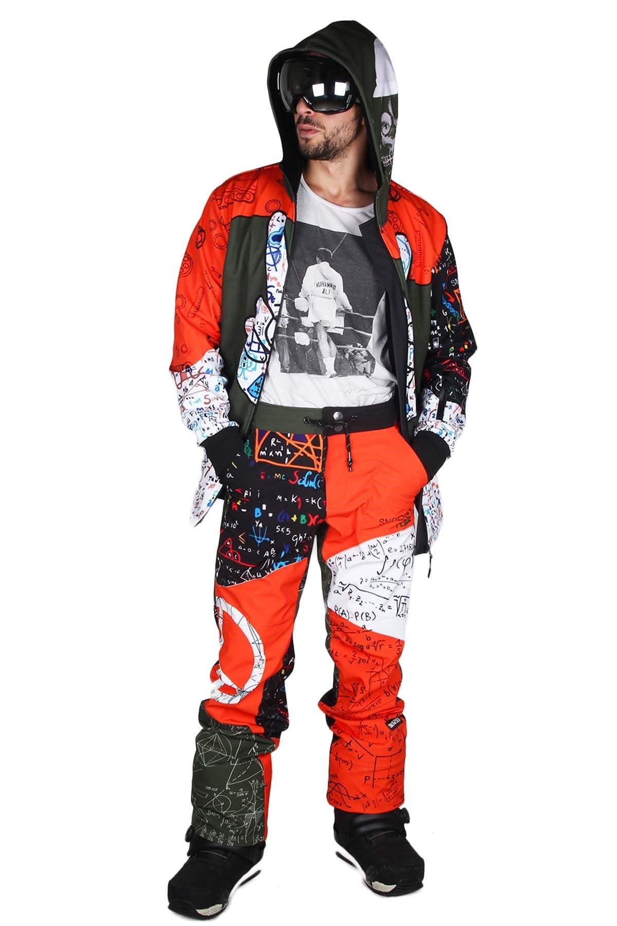 Snowsea SST2100-1 Peace Formule Snowboard Mont Pantolon Takım