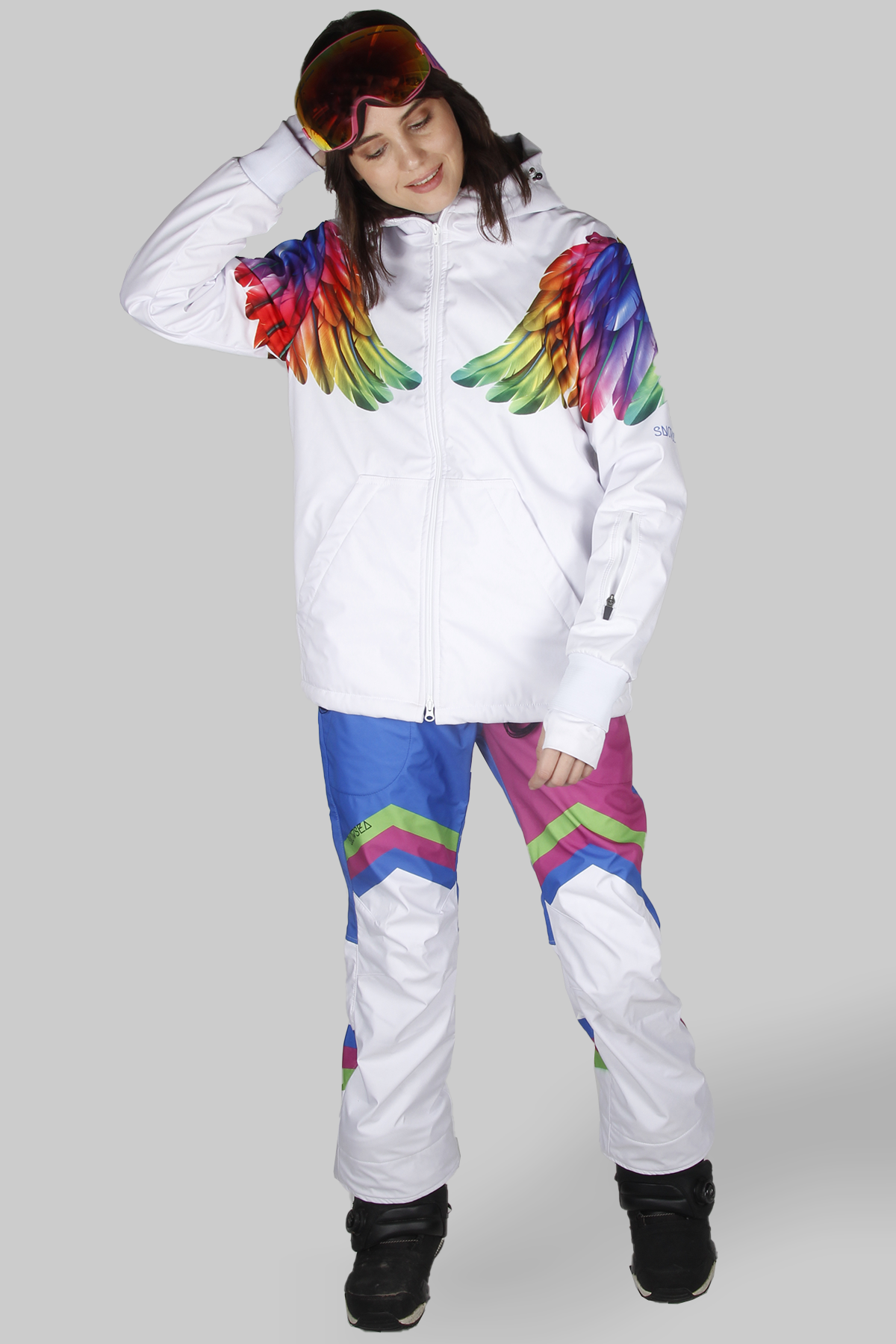 Snowsea White Angel Kar Montu, Pantolon Takım