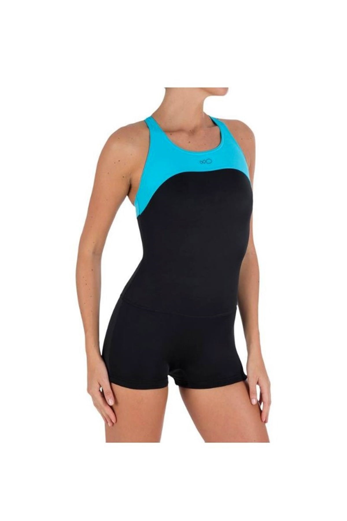 Tek Parça Paçalı Yüzücü Mayo NBJ3046