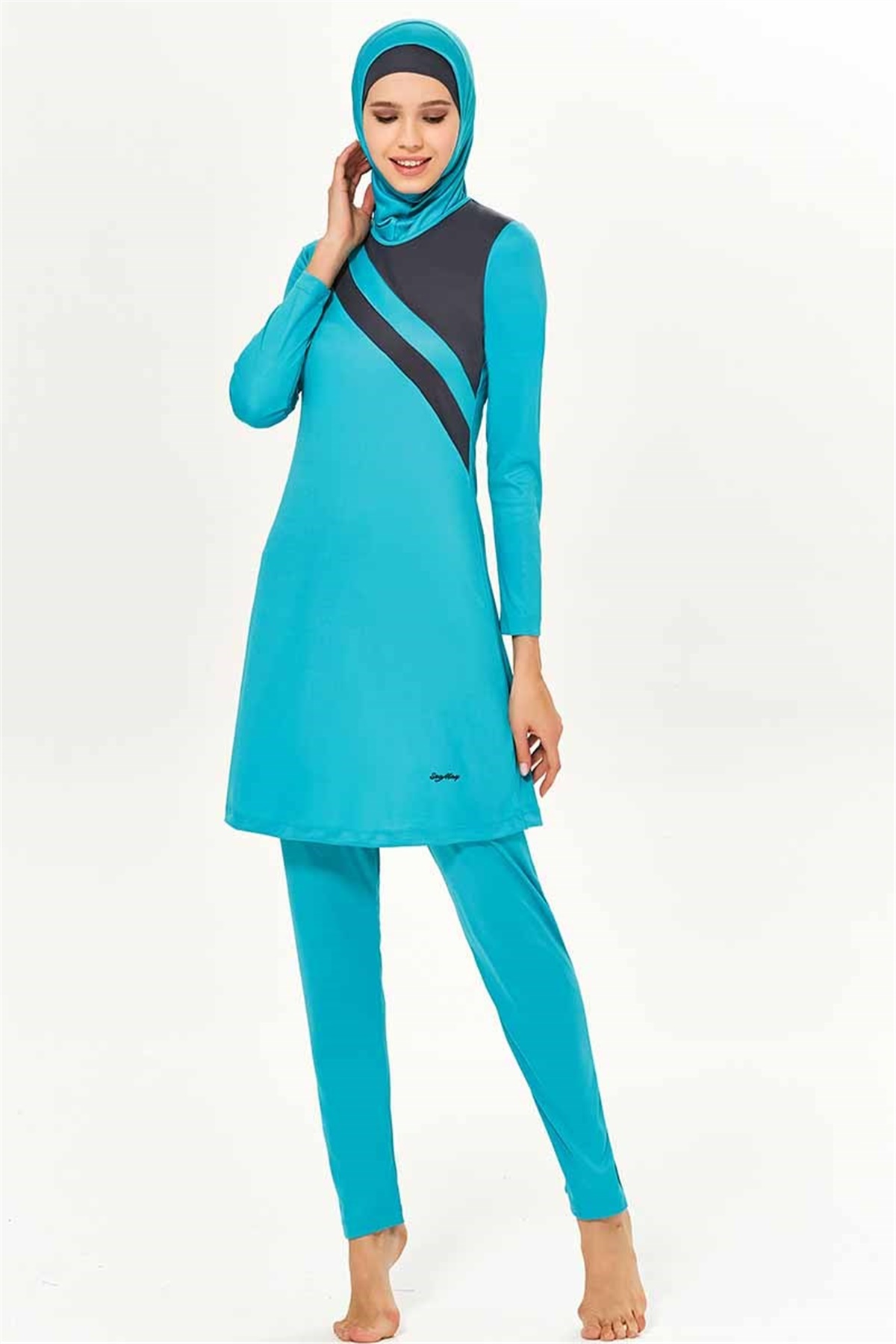 Tesettür Mayo Haşema Seamay 0722 Mint