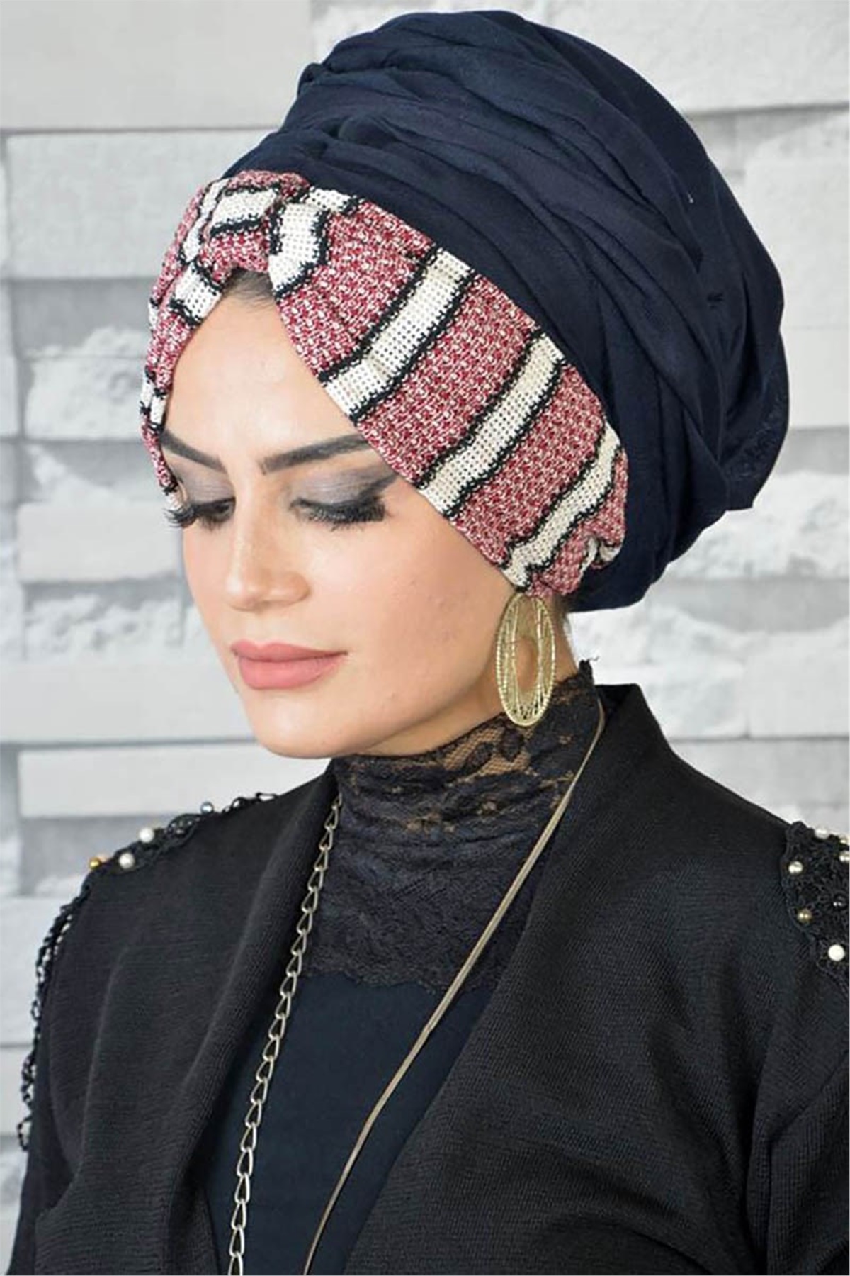 Triko Hazır Şal T13980