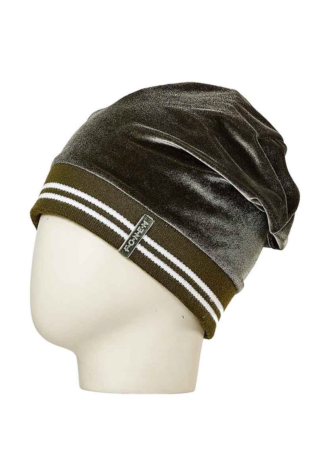 Unisex Kadife Bere 24241 - Haki 