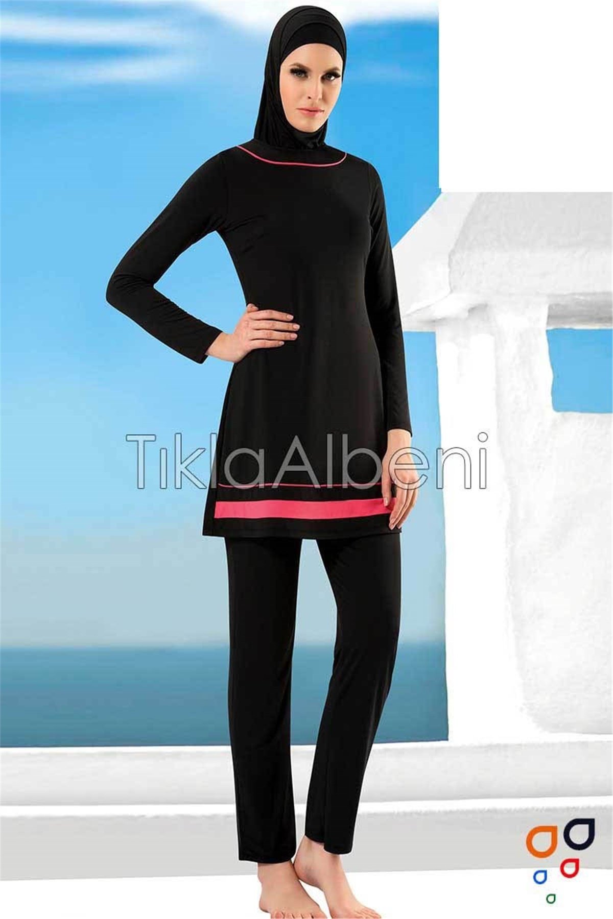 Uzun Kol Tesettür Mayo 12625 