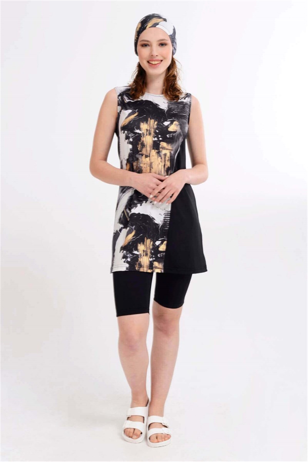 Yarım Taytlı Tasarım Mayo T21802