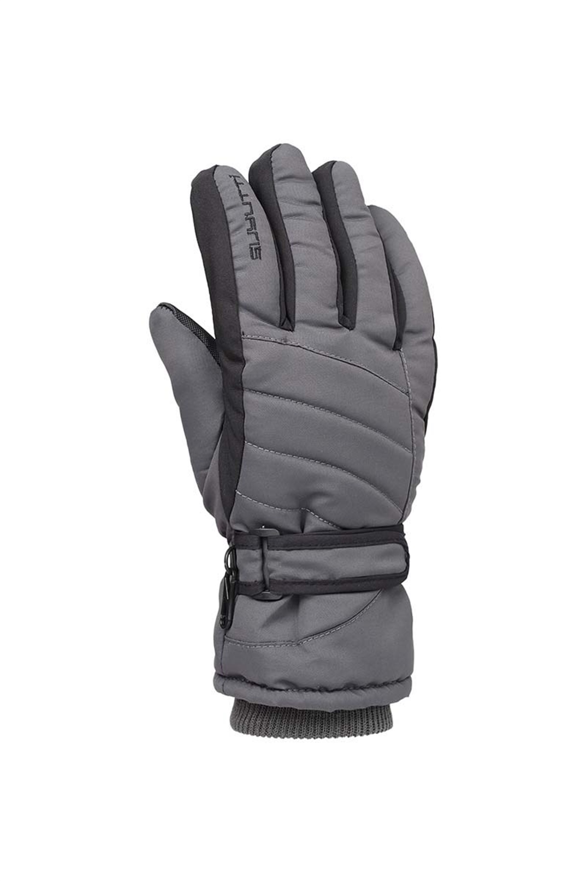 Yetişkin Erkek Gri Kar Eldiveni - KR424-1