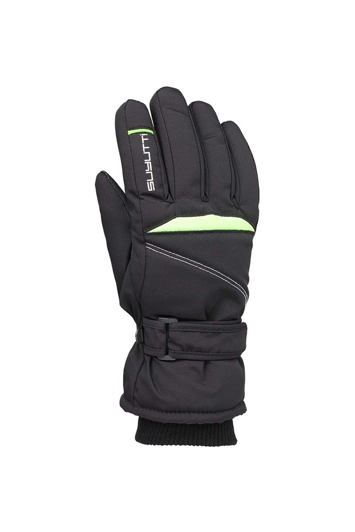 Yetişkin Erkek Siyah Kar Eldiveni - KR424-2