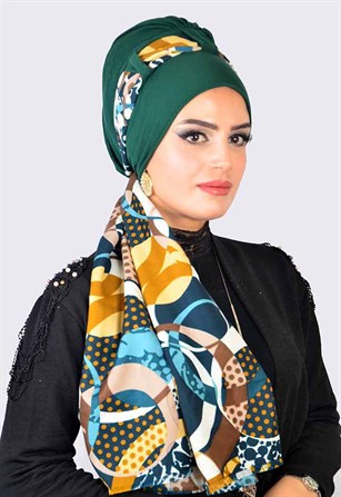 Antrasit Burgulu Bone Şal t13766