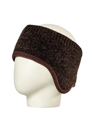 Erkek Düz Bandana 11103 - kahverengi
