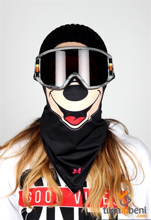 Mini Mouse Kadın Kayak Maskesi 