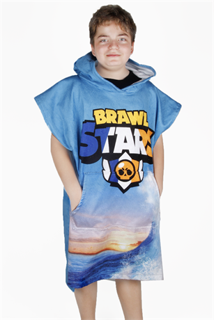 Snowsea SP1027 Brawl Stars Leon Plaj Havlusu, Sörf Panço 