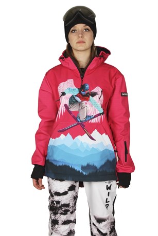 Snowsea SS7719-1 Flying Skier Girl Ski Jacked 