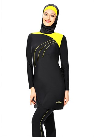 Tesettür Mayo Full Likra Adasea 124046 Siyah