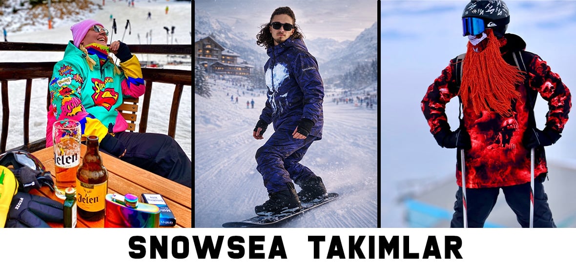 Snowboard Kayak Mont Pantolon ve Takimi