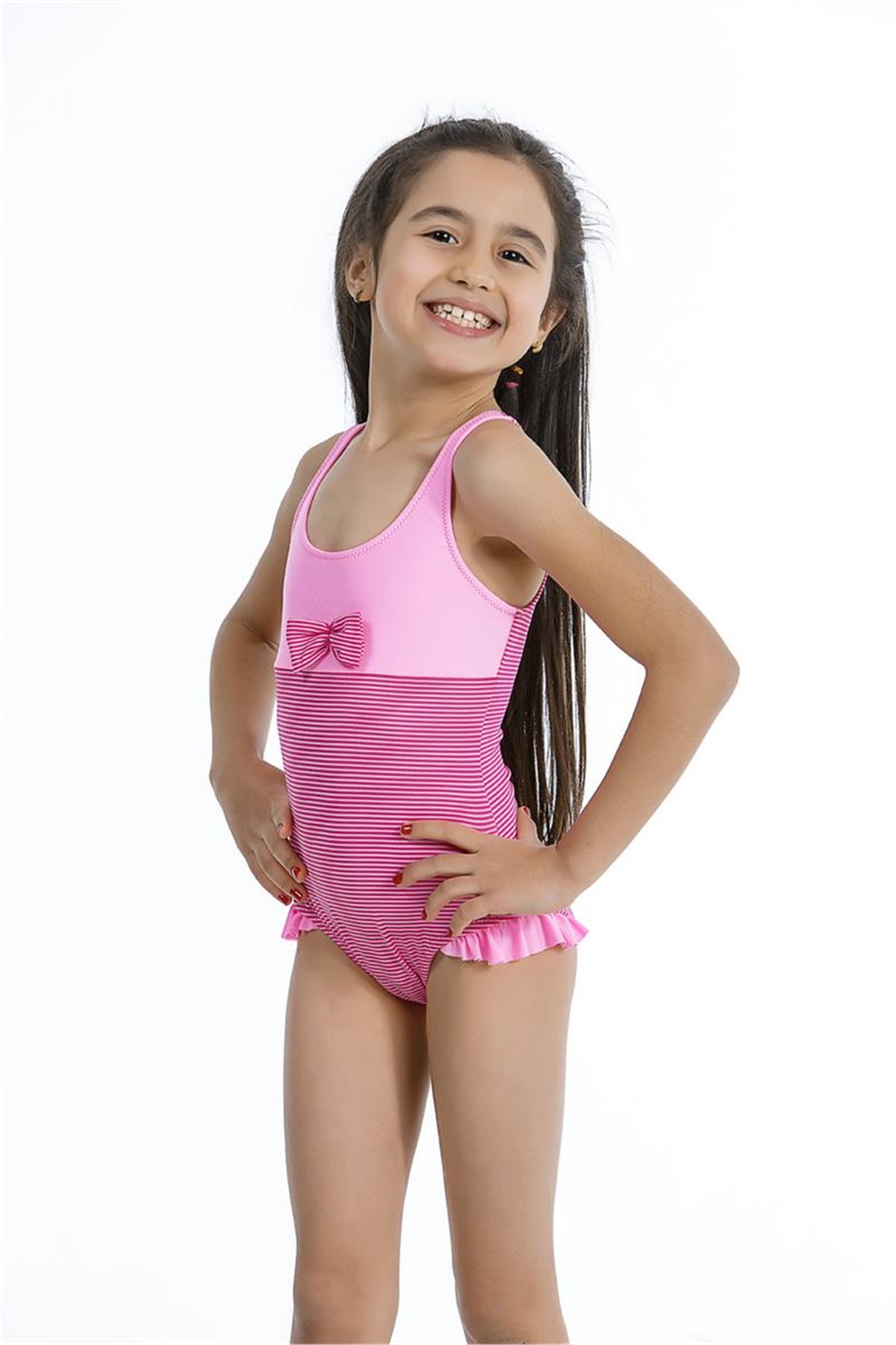 Kız Çocuk Yüzücü Mayo 306811-203 