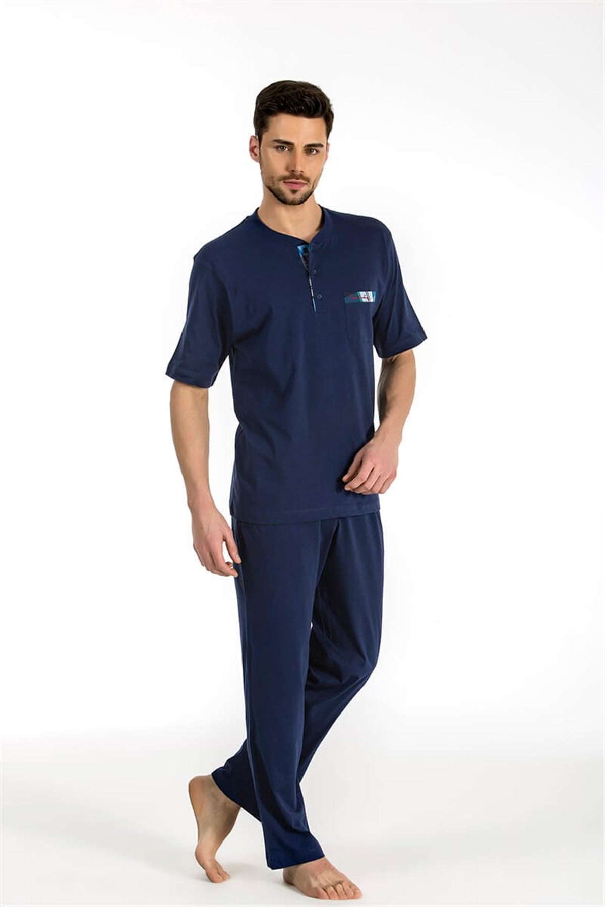 Erkek 3'lü Pijama Takımı Pierre Cardin 5396