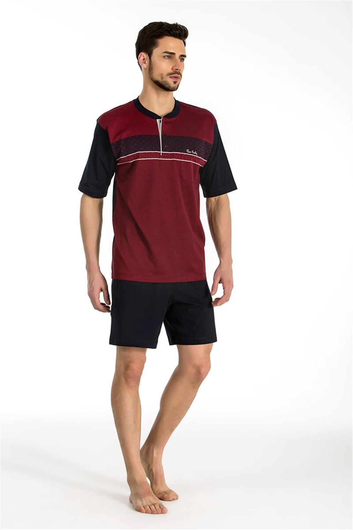 Erkek 3'lü Pijama Takımı Pierre Cardin 5264