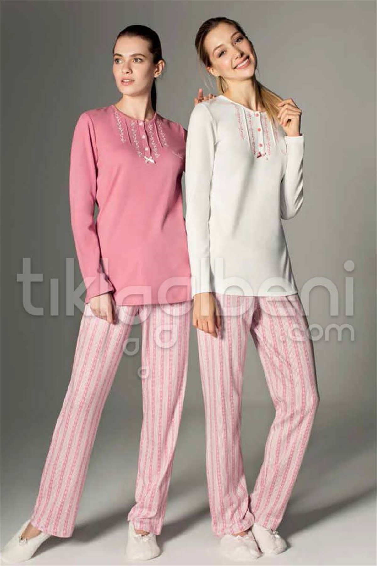 Pierre Cardin 3054 Bayan Pijama Takımı
