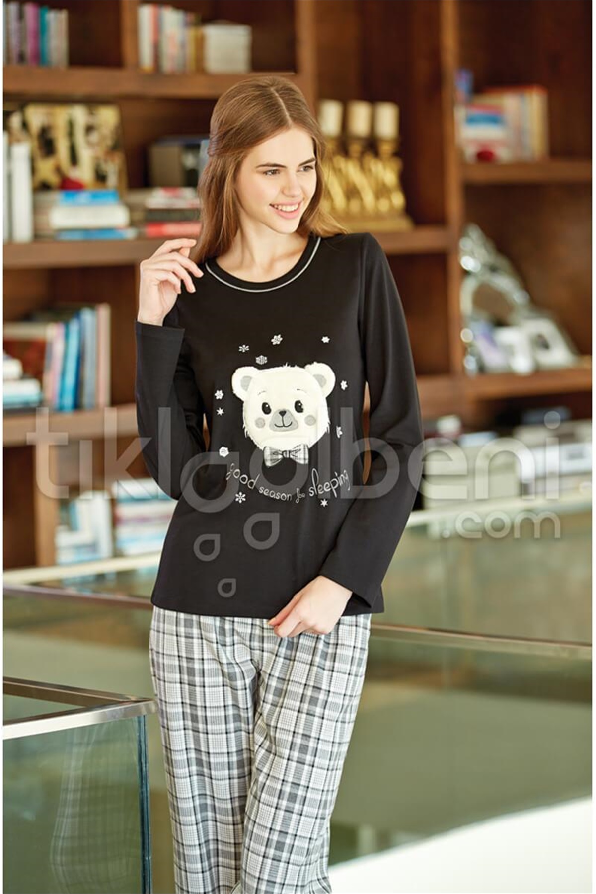 Eros ESK 2704 İnt Altı Flanel Takım