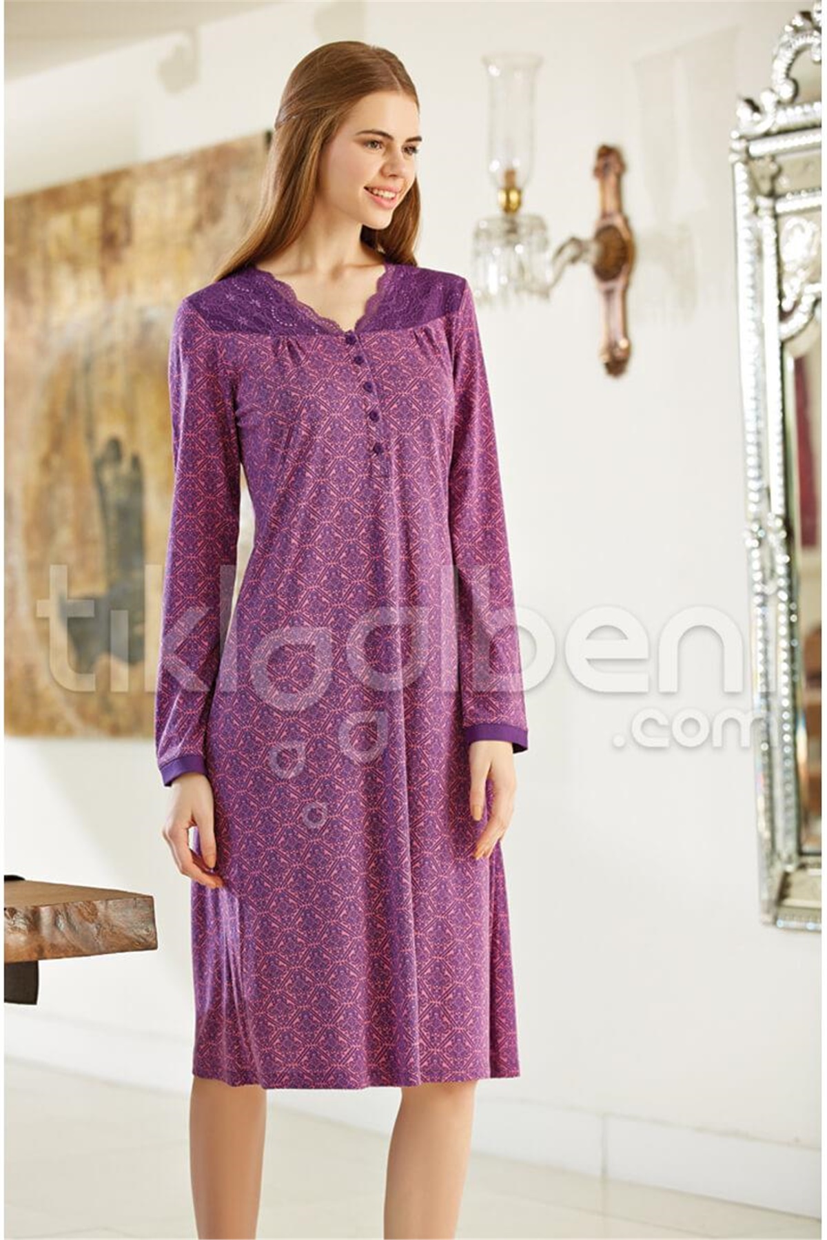 Eros ESK 2520 O Patlı Gecelik Takımı