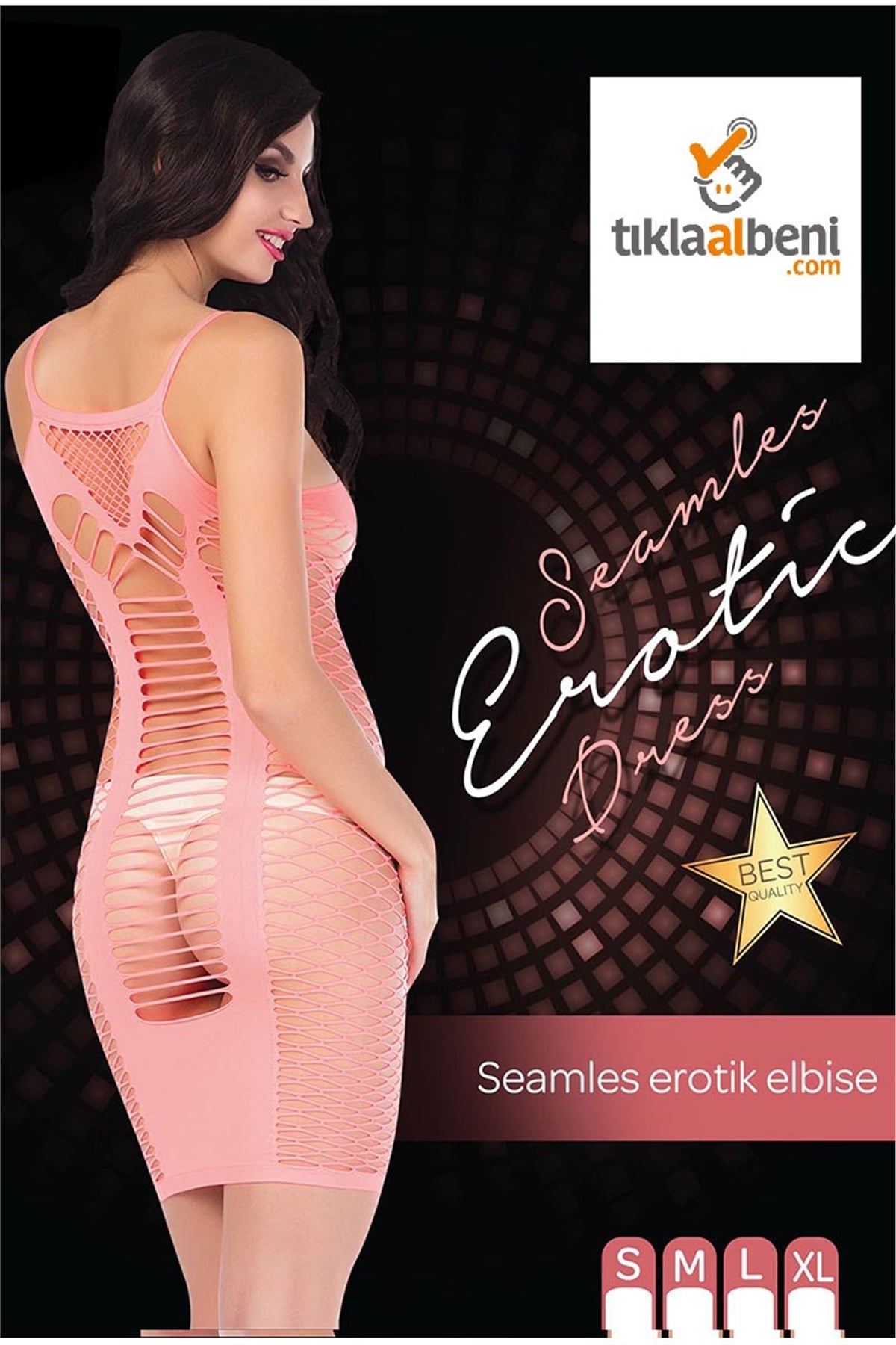 Seamles Erotik Elbise - Emay 150931