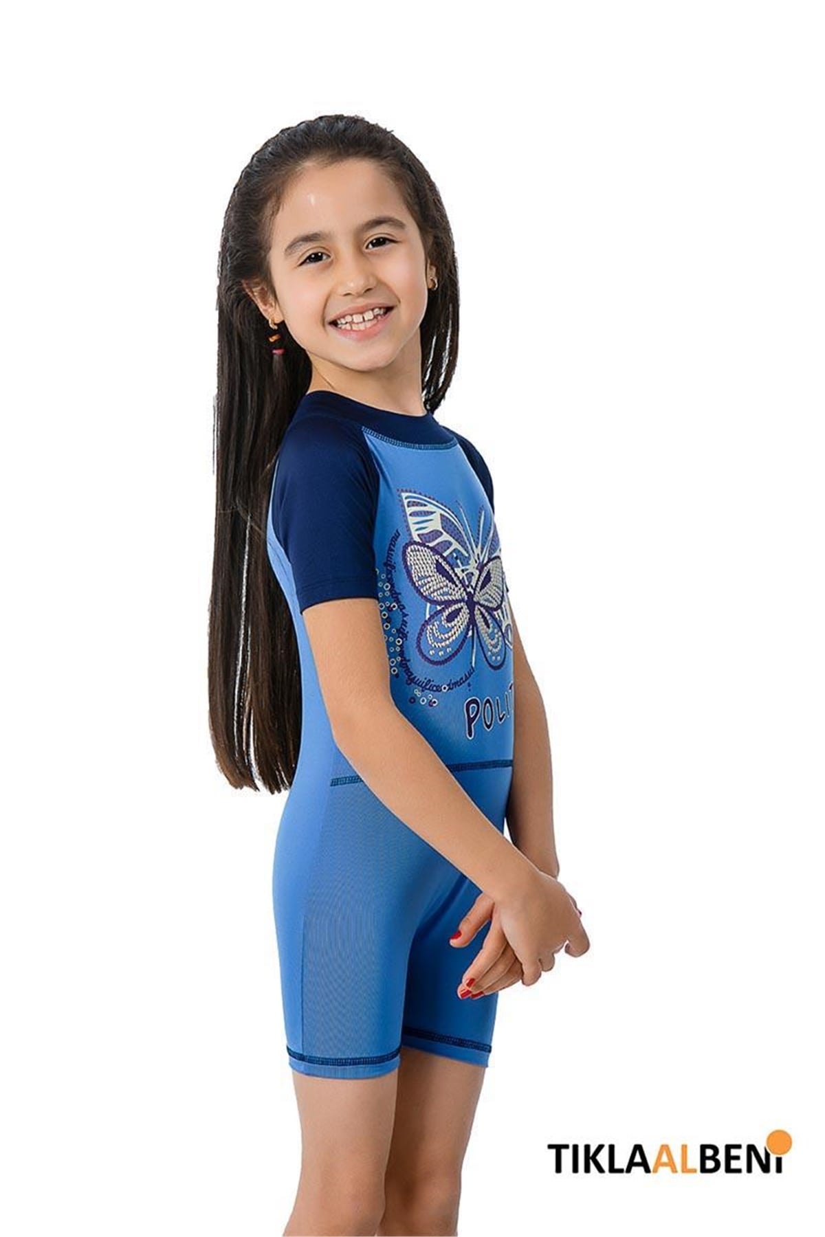 Kız Çocuk Yüzücü Tulum | Armes 306850-33