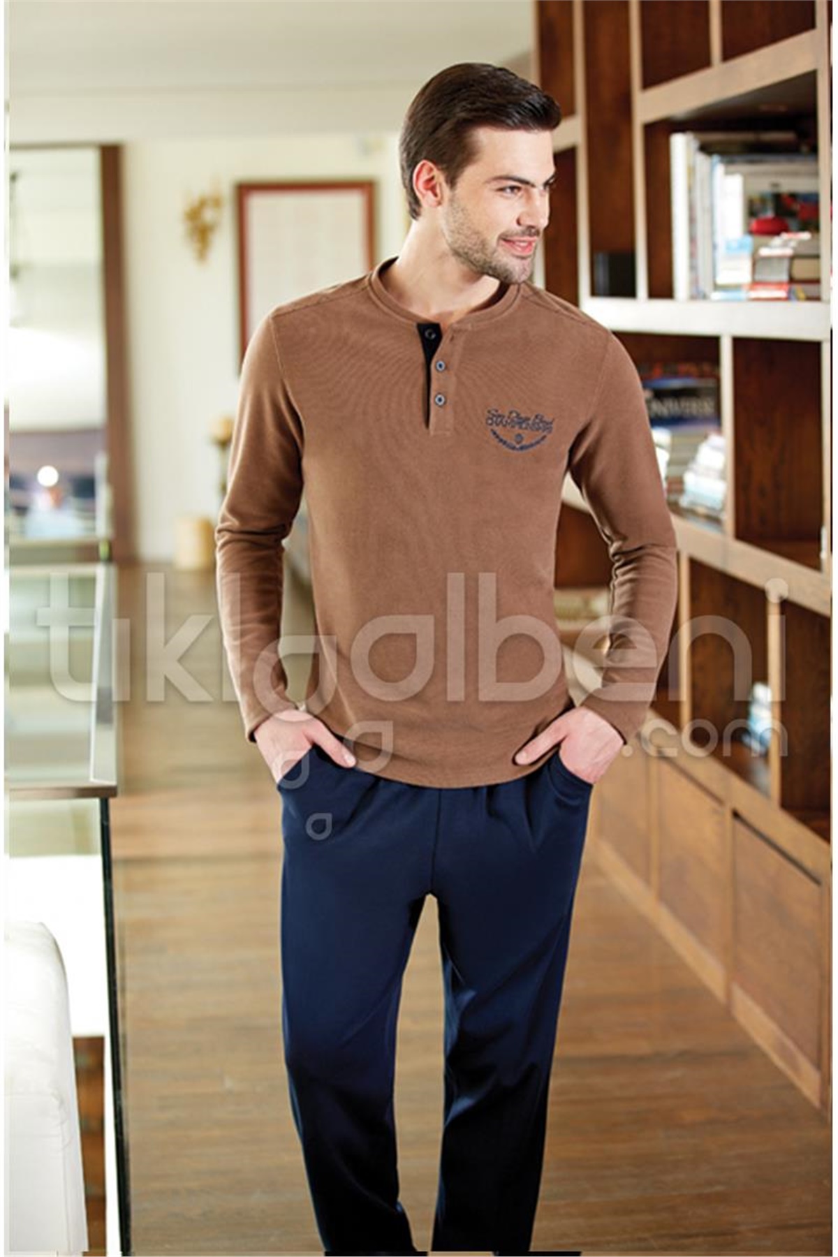 Eros ESE 2218 O Patlı Int Pijama Takımı