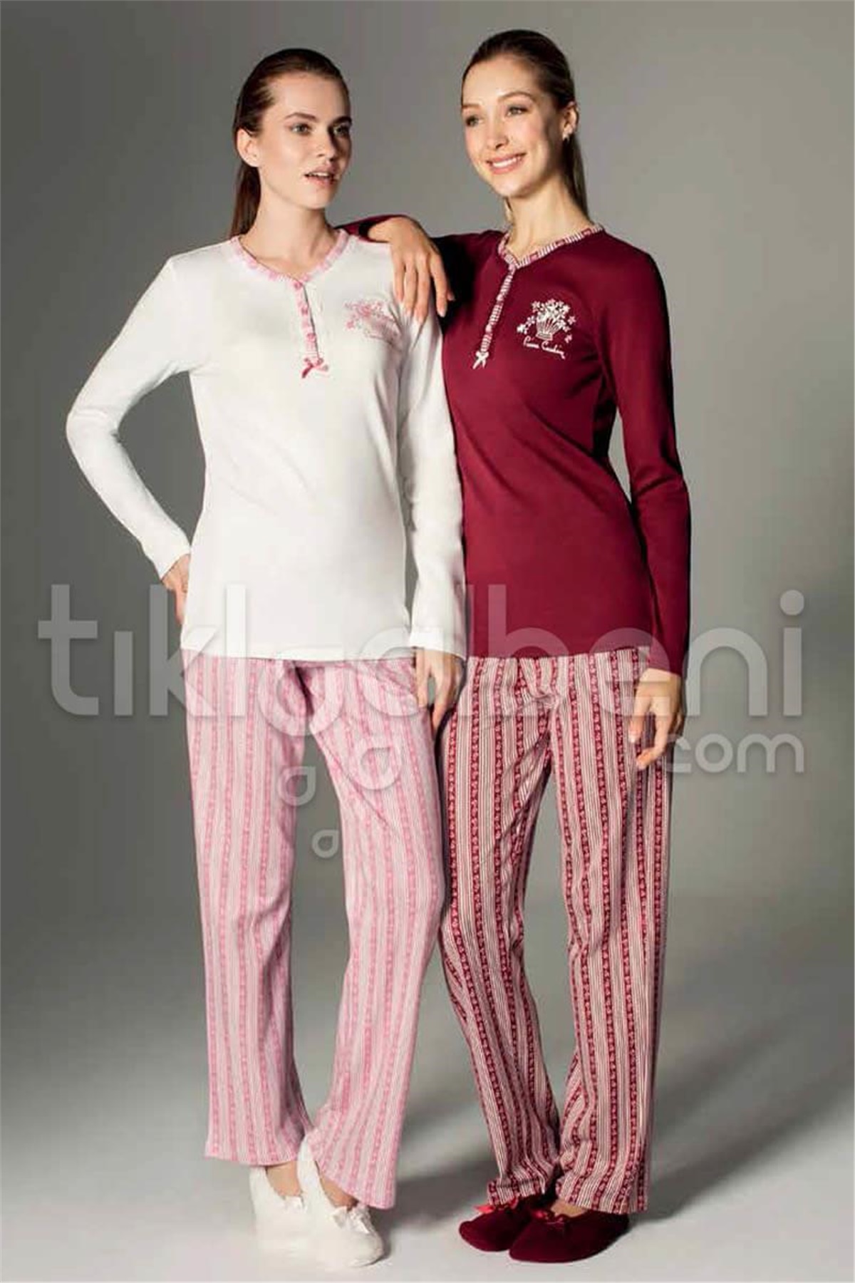 Pierre Cardin 3055 Bayan Pijama Takımı