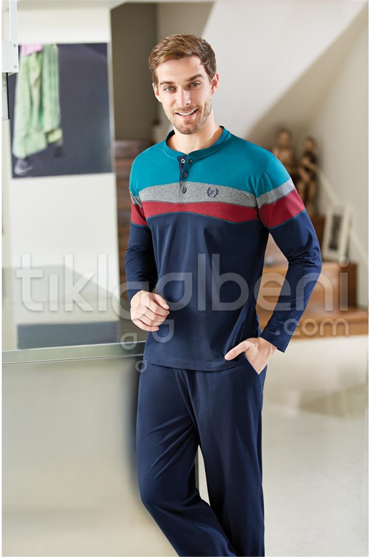 Eros ESE 2020 O Patlı Pijama Takımı