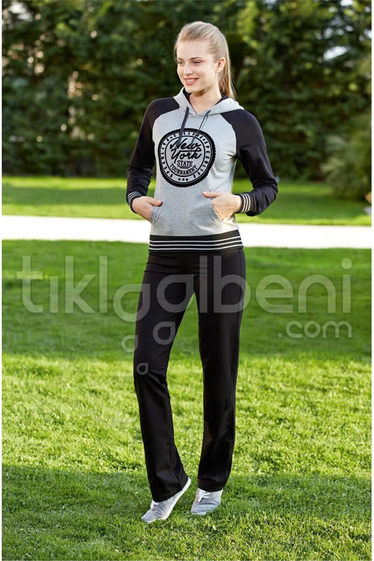 Eros ESK 2800 Kapüşonlu Eşofman Takımı