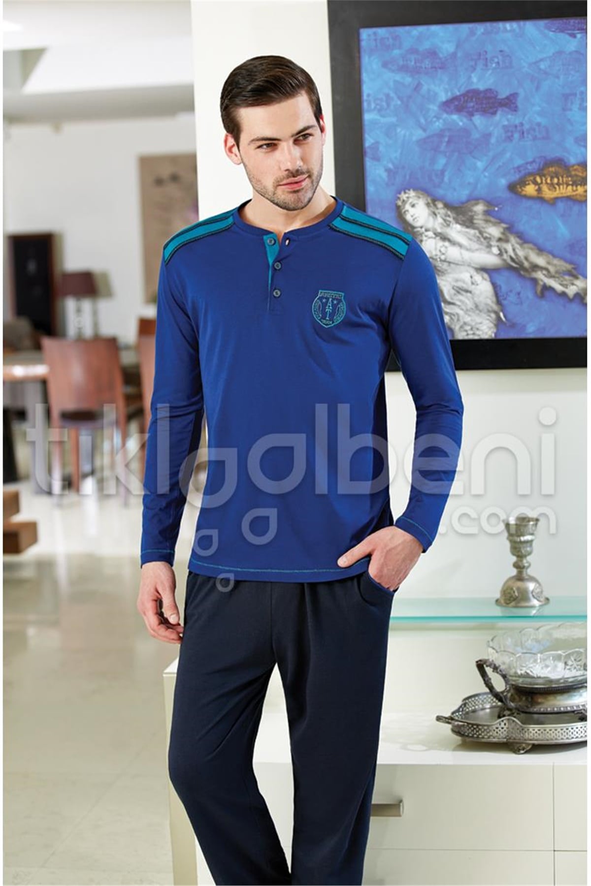 Eros ESE 2026 O Patlı Pijama Takımı